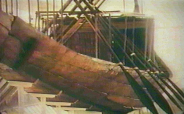 Ókori hajó Gizából