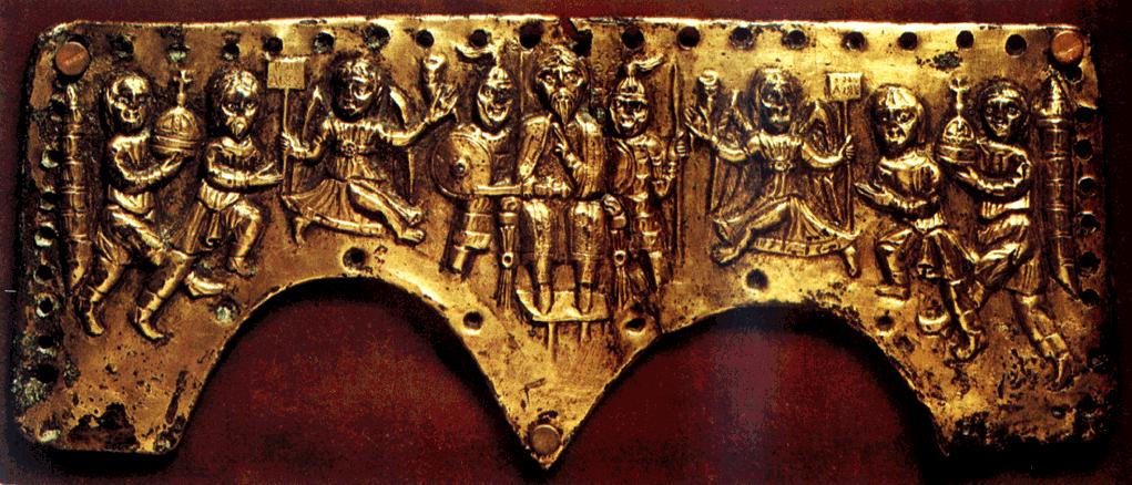 
Agilulf sisakja, langobard, 591-617 (Firenze, Bargello)